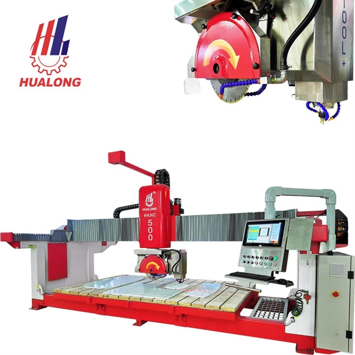 5 Axis CNC Bridge zaagstenen plaat snijmachine
